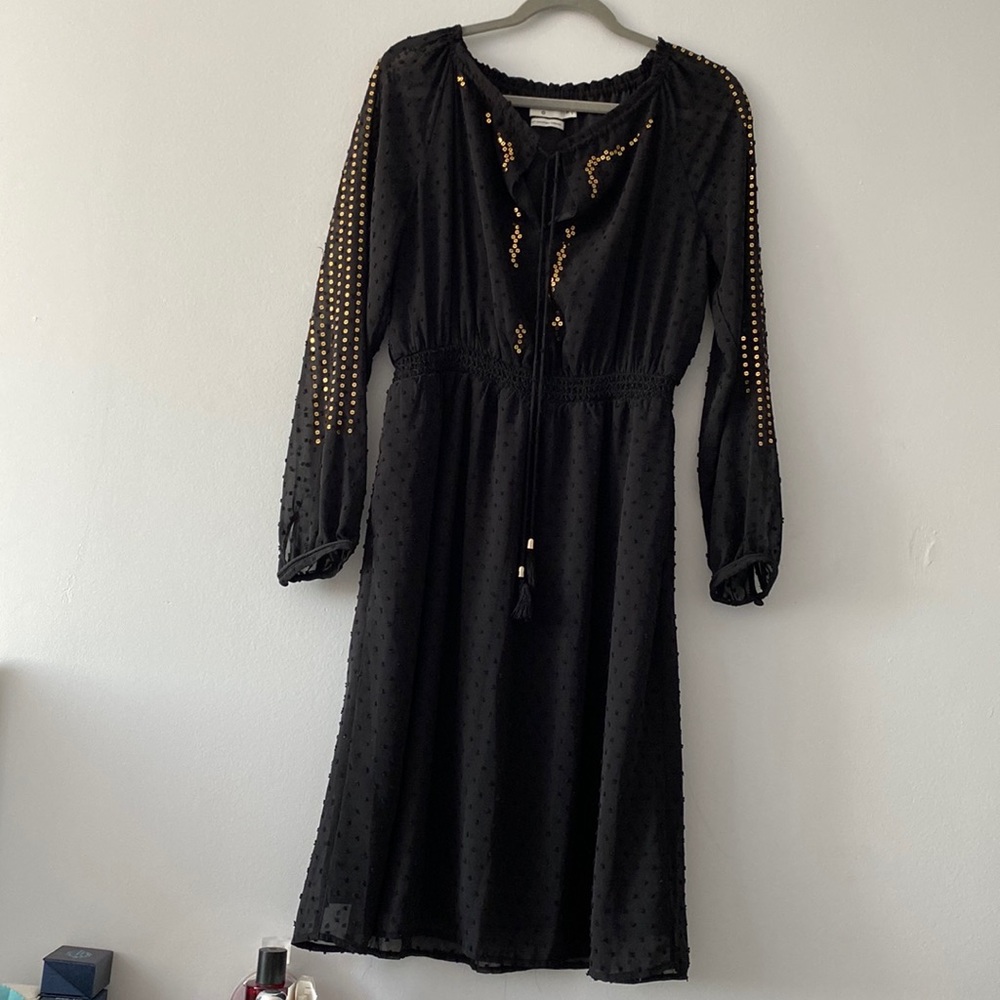 NWOT Altuzarra for Target black with sequin detail dress size M